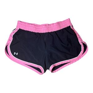 Under Armour Black and Pink Women’s Athletic Shorts Size XS